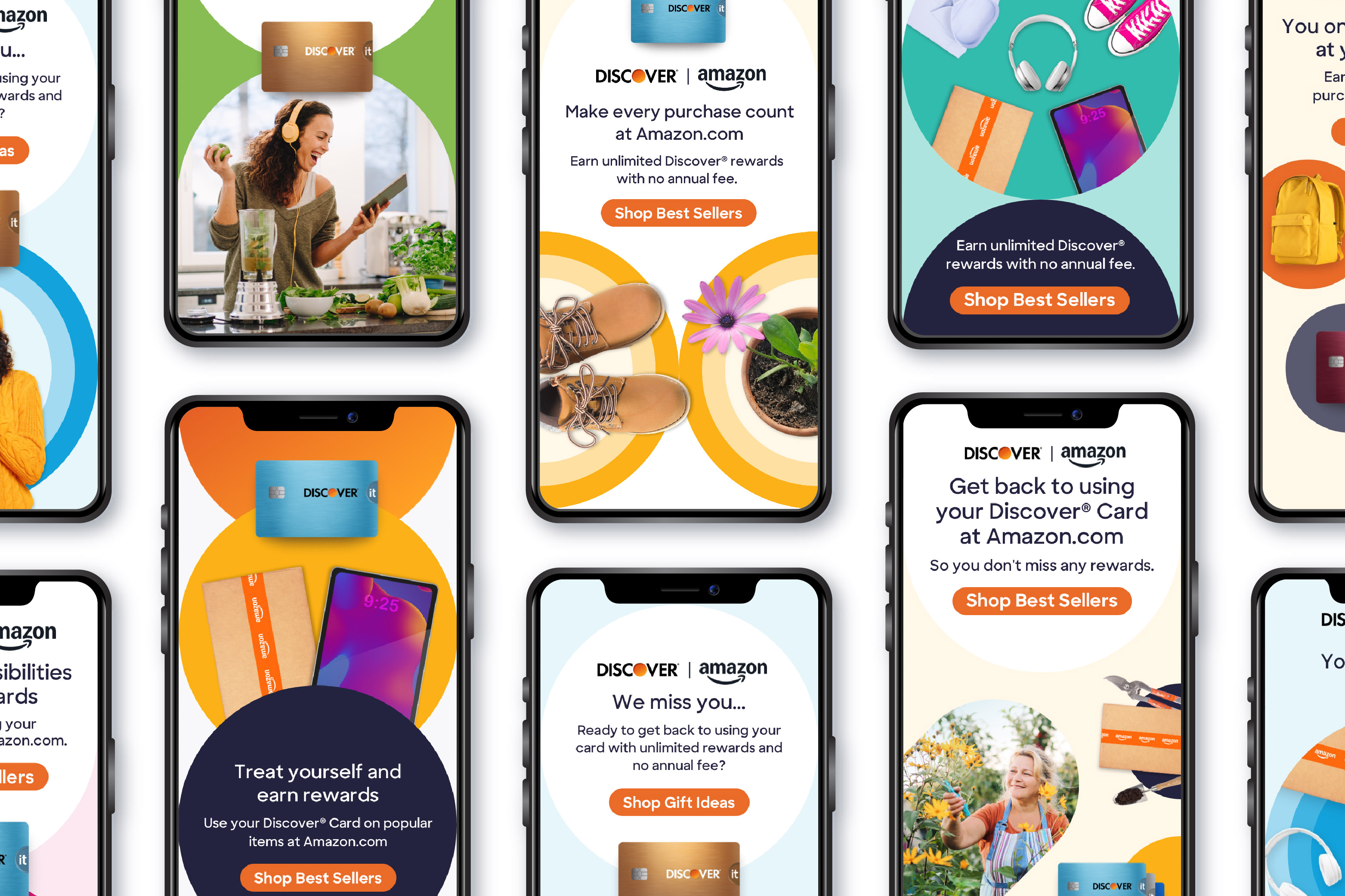 Amazon and Discover Paid Media
